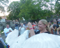 2024-07-09 Fahnen wegbringen & Vogelkrönen