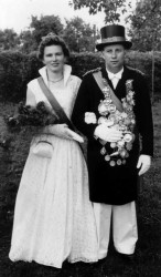 1957 Maria Schweins und Konrad Reitemeier