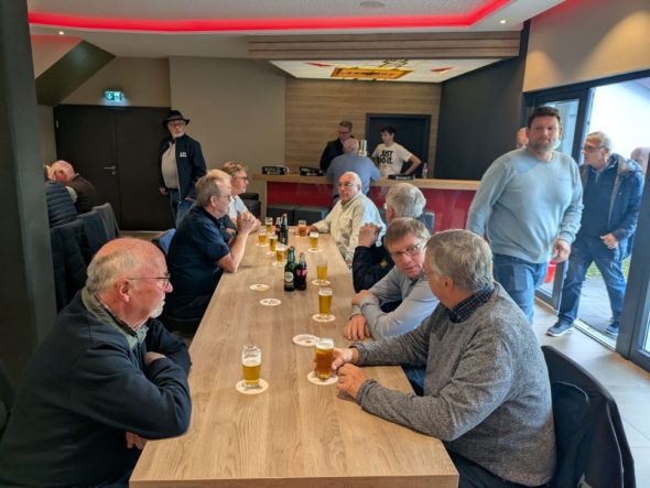 Geselliger Abschluss des Seniorenausflugs
